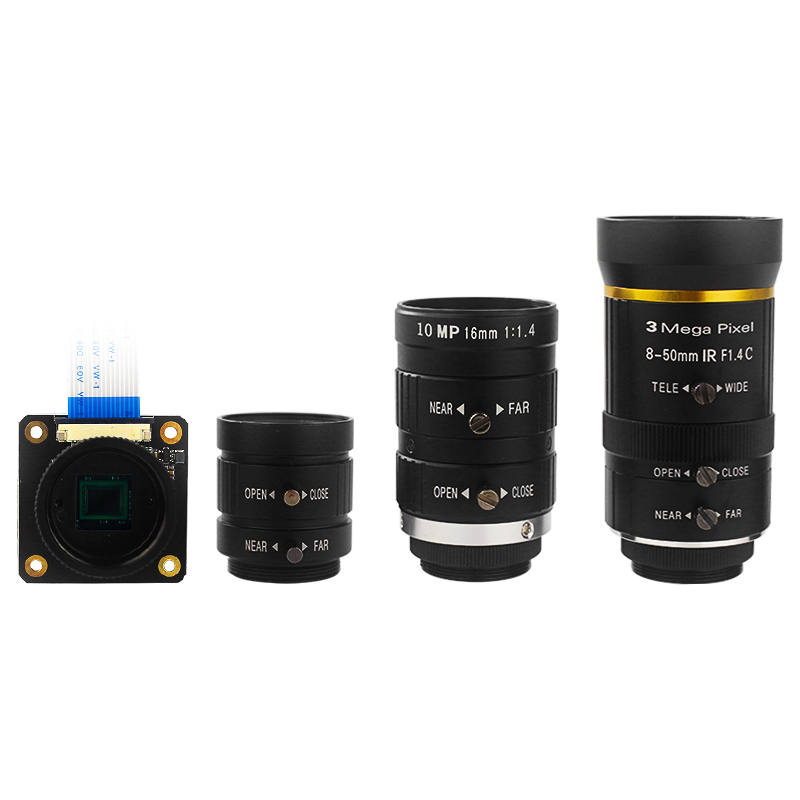 Módulo de cámara IMX477 de 12, - Raspberry Pi Hq Camera Microscope Lens reseña y precio