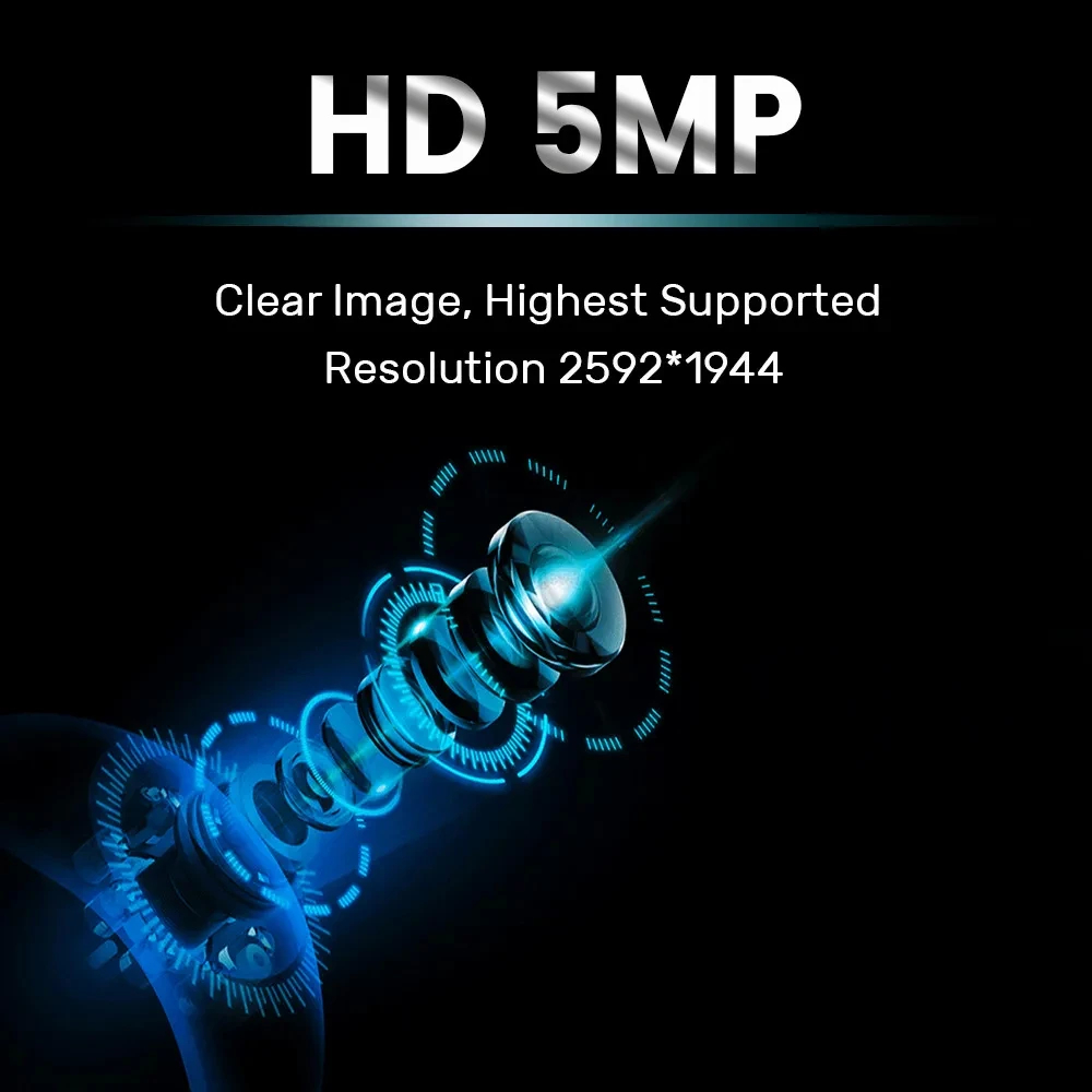 Módulo de cámara OV5647 para c - Raspberry Pi Hq Camera Microscope Lens reseña y precio